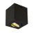 SLV Triledo Lampa sufitowa Aluminium Czarny Plac 7.6W 640lm 38D - 830 Ciepła Biel