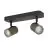Eglo Lampa sufitowa Consuma 1 Stal Brąz Czarny | IP44 - Nadaje Się Do 2x GU10 