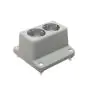 Gniazdko 3640 Dwukierunkowy Szary