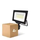 Opakowanie 4x Noxion LED Iluminacja Beamy G3 50W 5500lm 110D - 840 Zimna Biel | IP44 - Czujnik ruchu i Światła - Symetryczny